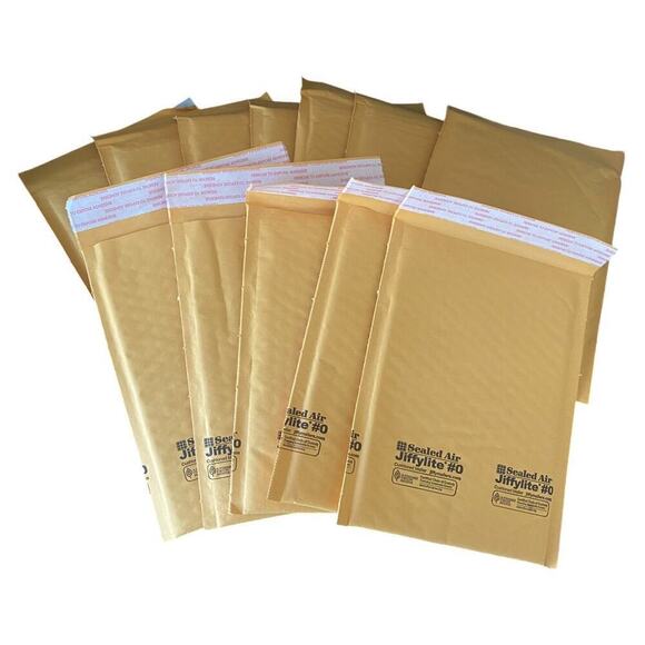 30 NEW 6" x 10" Manila Bubble Padded Self Sealing Envelopes - Picture 1 of 1